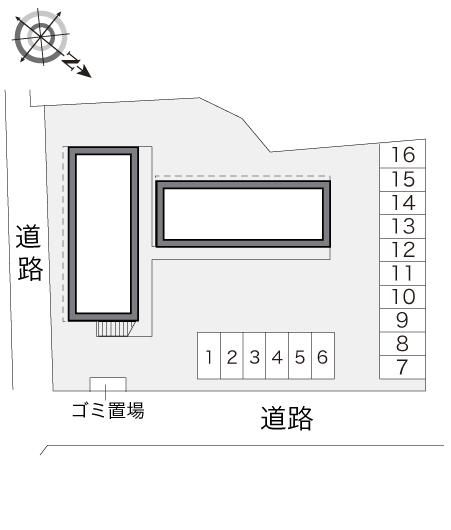 【レオパレス幸の駐車場】