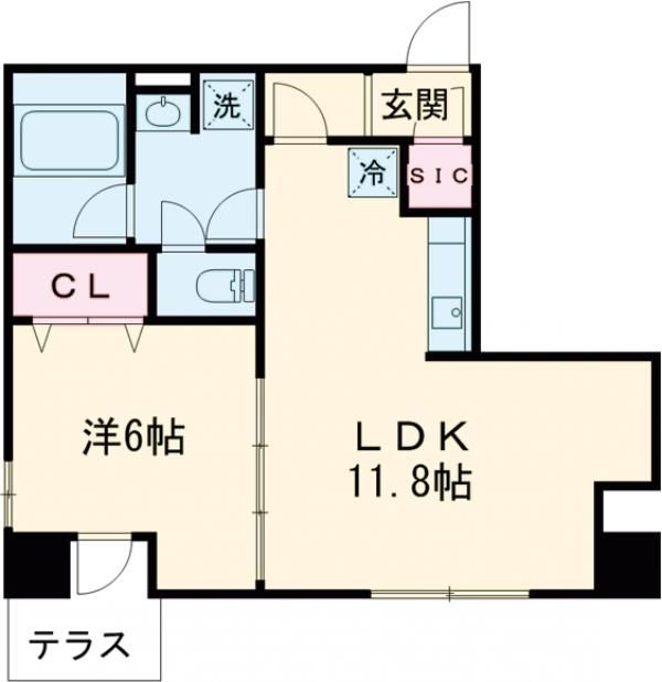 大田区田園調布のマンションの間取り