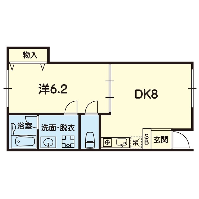 グランドデイズ006の間取り