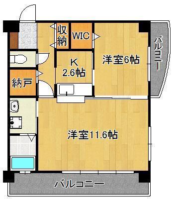 サンシャイン妙見表参道の間取り