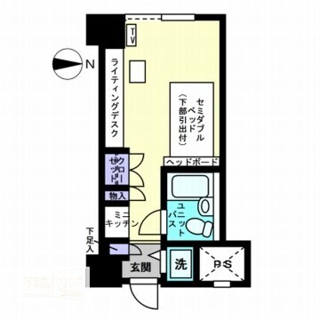 アルファコンフォート鹿児島の間取り