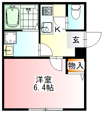 エルバード石川の間取り