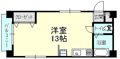 テンワンビルの間取り