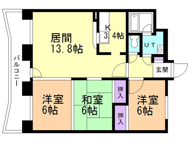 【イーストセンタービルの間取り】