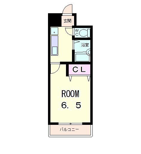 東近江市小脇町のマンションの間取り