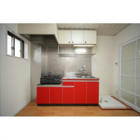 キッチン　大きなキッチン