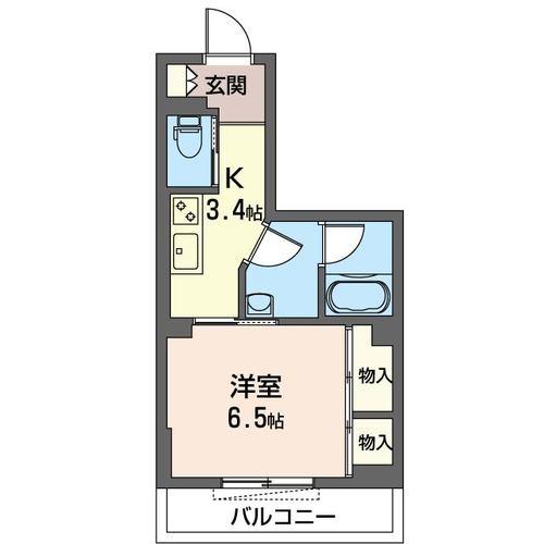 市原市五所のアパートの間取り