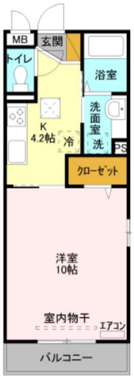 ラフィーネ(北坂戸)の間取り