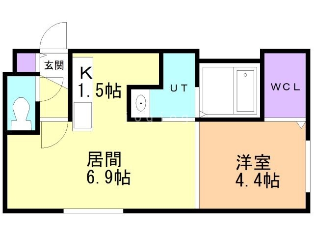 ＧＩＲＡＦＦＥ東札幌の間取り