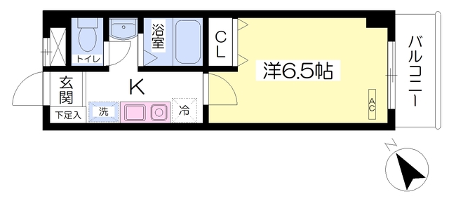 オータムスクウェアヴィレッジの間取り