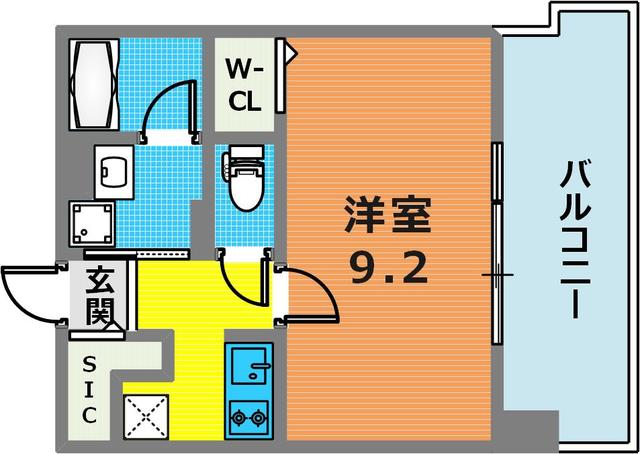 OTOWA神戸元町の間取り