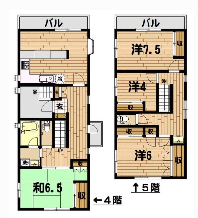 北区東十条のマンションの間取り