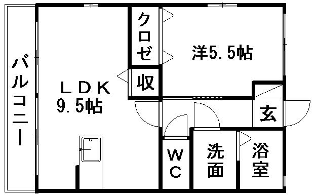 R-サンハイムの間取り