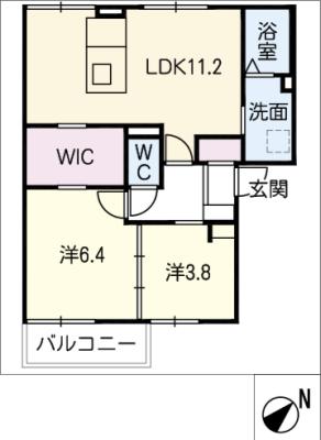 エントピア２０Ｂ棟の間取り