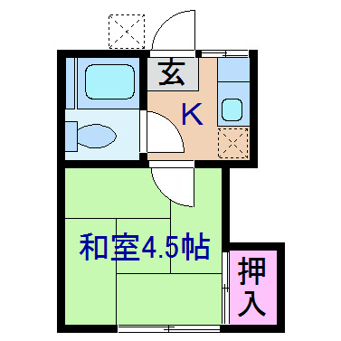 テラス中山の間取り