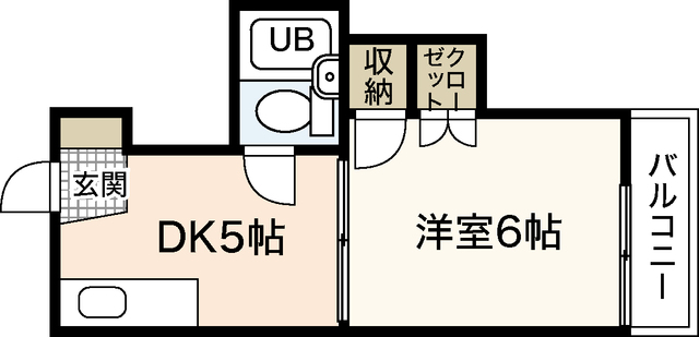 飯田コーポラスの間取り