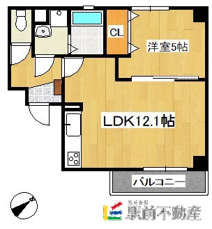 Ｙ’ｓスクエア本町の間取り