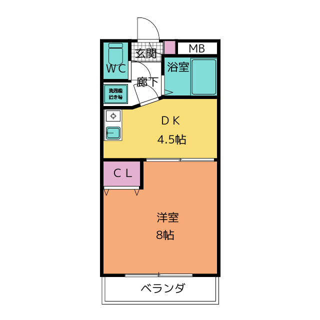 ＳＰＡＣＥＹＯＵIIの間取り