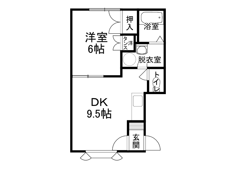 コーポレジェンドの間取り