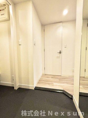 玄関　明るい玄関です