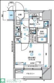 ＣＲＥＳＴ　ＴＡＰＰ川崎ＷＥＳＴの間取り