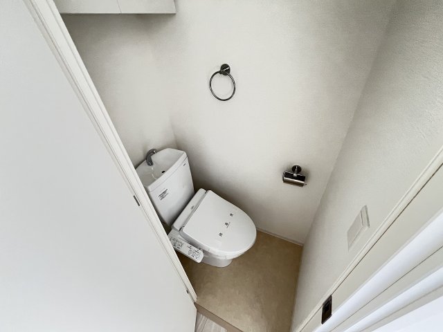 トイレ　ゆったりとした空間のトイレです