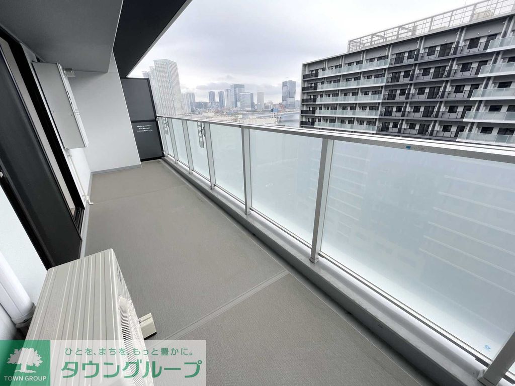 バルコニー　お問合せは(株)タウンハウジングレジデンス事業部までお問合…