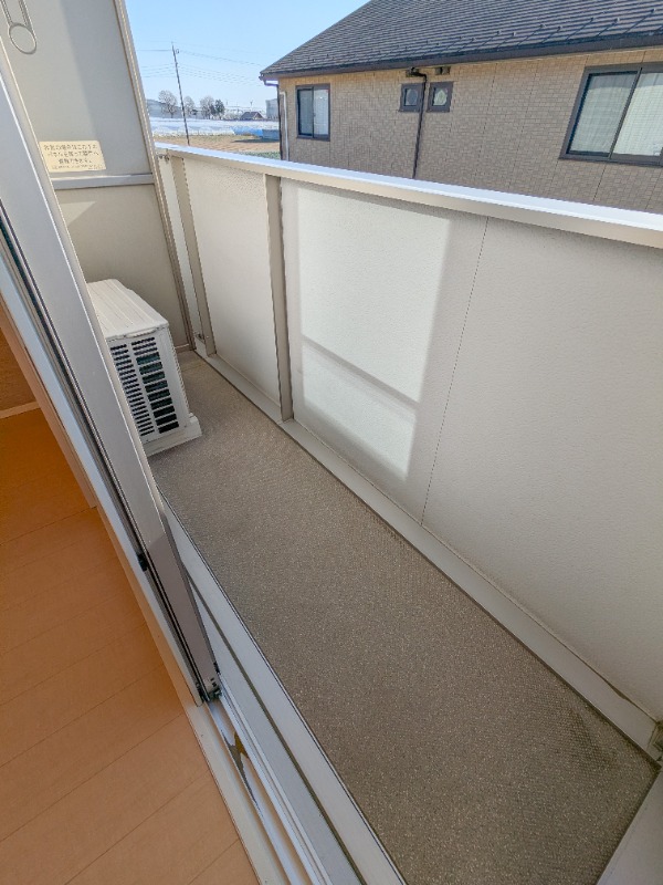 バルコニー　図面と現状に相違がある場合には現状を優先