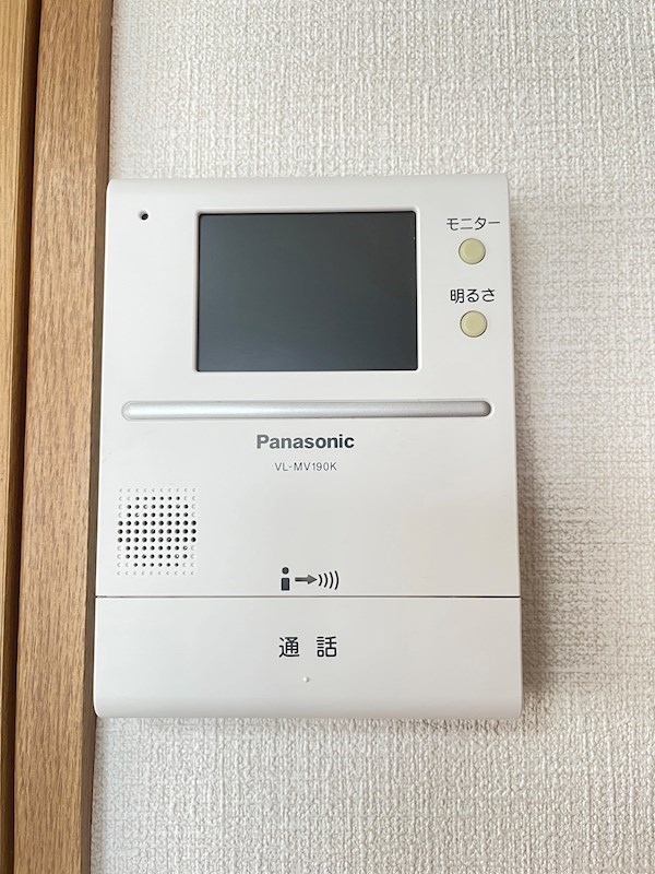 セキュリティ　来客時に便利なＴＶモニターホン