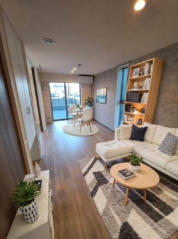 居室・リビング　「CG家具のため実際は家具が付きません」