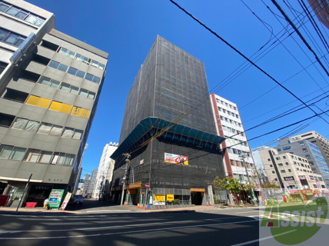 建物外観　札幌市中央区南１条東「レジディア南１条」