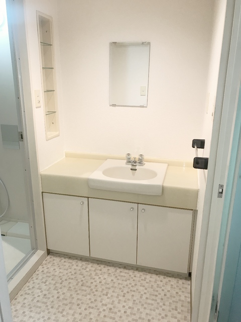 洗面設備　※補修前の参考画像の為、設備等は現況優先。