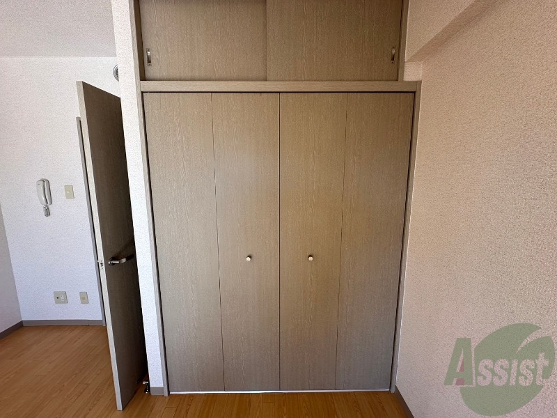 収納　クローゼットも完備、荷物が多い方も安心。