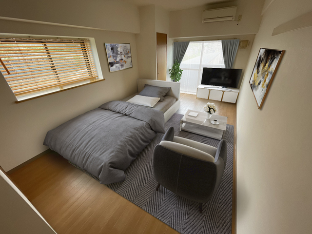 居室・リビング　家具はＣＧです