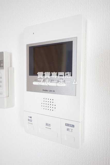 セキュリティ　モニター付きインターホンです！