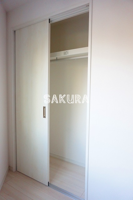 収納　お荷物の多い方でも安心のクローゼット付き♪