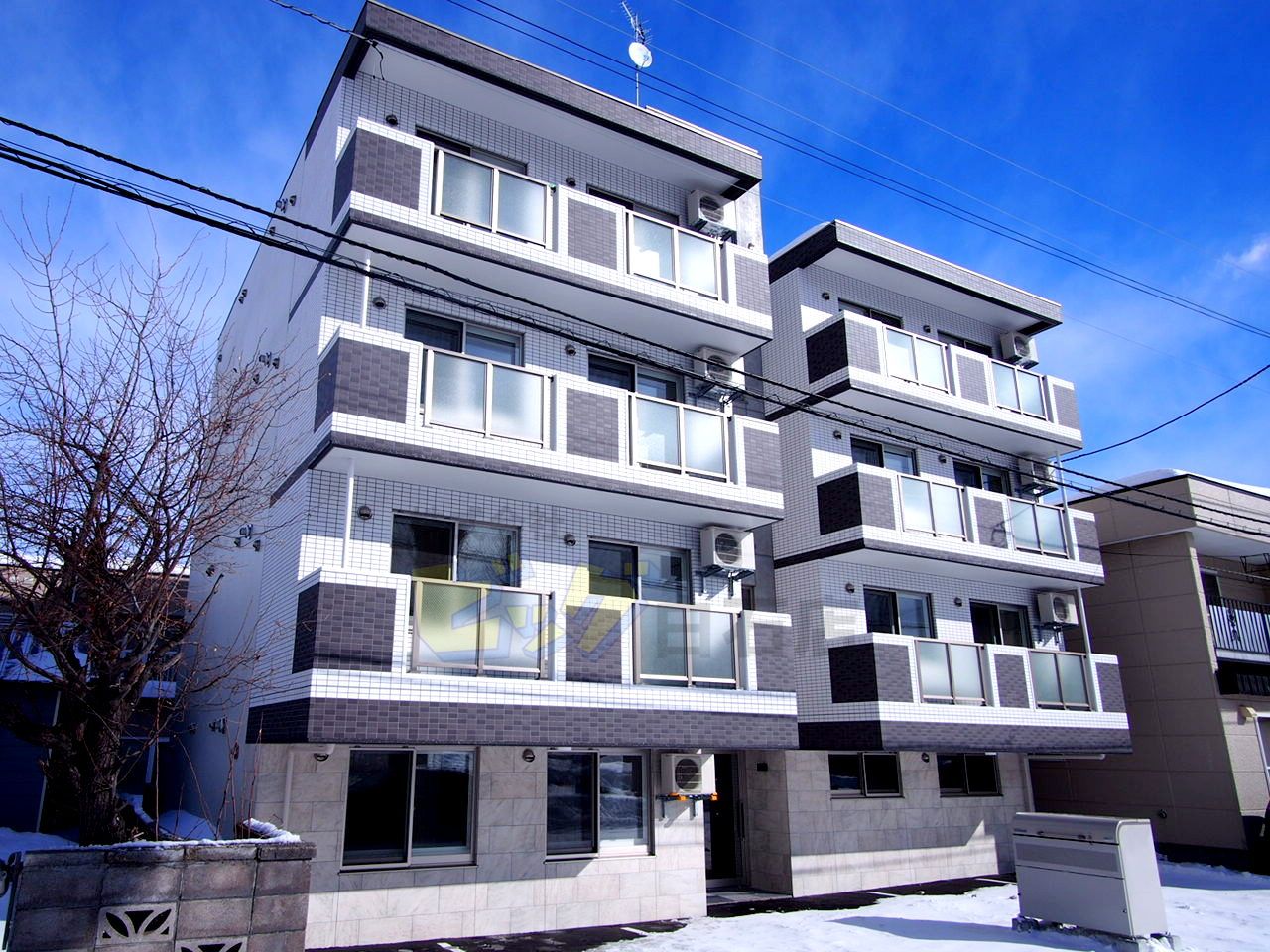 建物外観　都市ガスエコジョーズ＆Ｗｉ－Ｆｉ付ネット無料採用のＭＳです♪