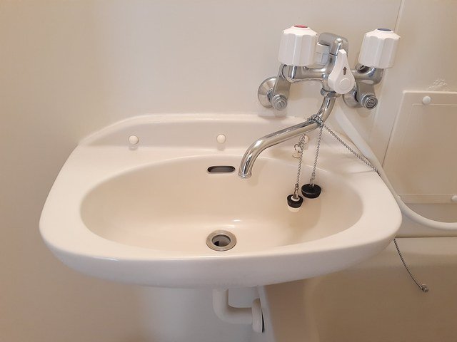 洗面設備　洗面所です