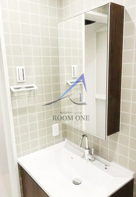 洗面設備　洗面台です。