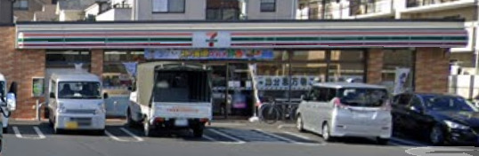 コンビニ　セブンイレブン 松戸三ヶ月店（コンビニ）まで593m