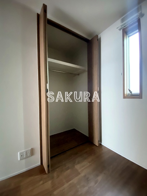 収納　お荷物の多い方でも安心のクローゼット付き♪