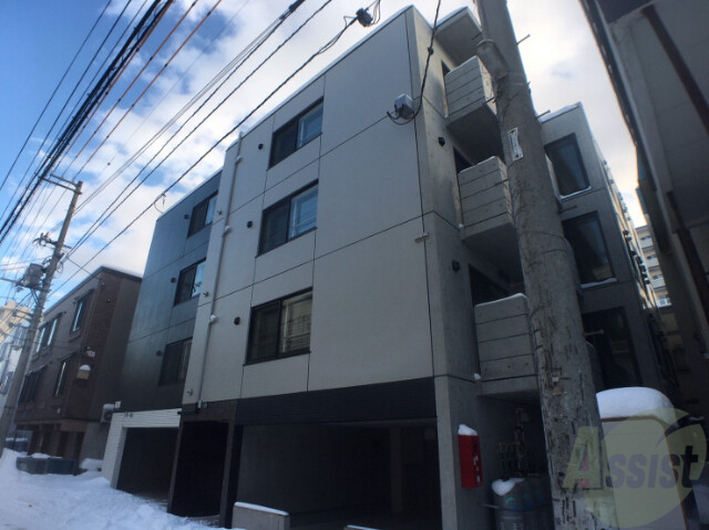 建物外観　札幌市中央区南８条西「ビナーリオ旭山公園通」