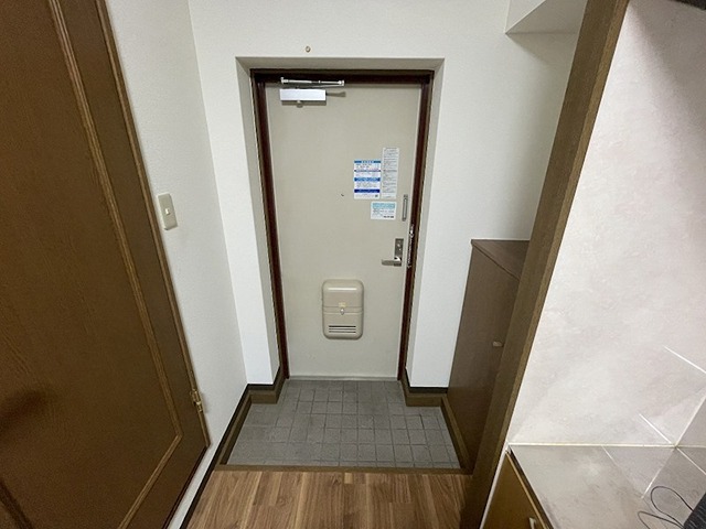 マスカット・Sの玄関写真