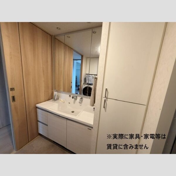 洗面設備　写真はイメージです。