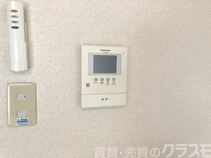 セキュリティ　留守中の訪問チェックができる録画機能付き