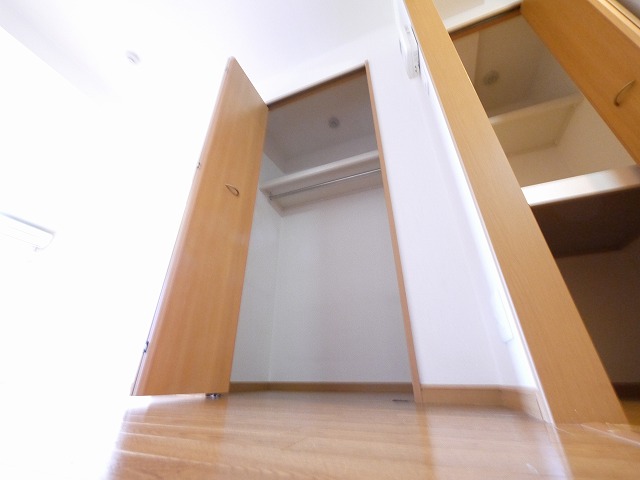 収納　十分な収納スペースがあります