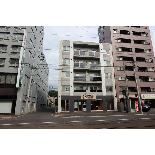 建物外観　★都市ガス・エアコン・無料ネット付！角部屋で陽当り良好♪★