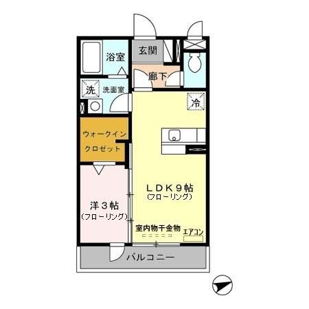 トレビナ中浦和の間取り写真