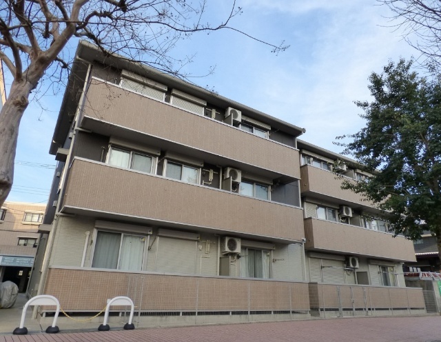 建物外観　オートロック付きアパート