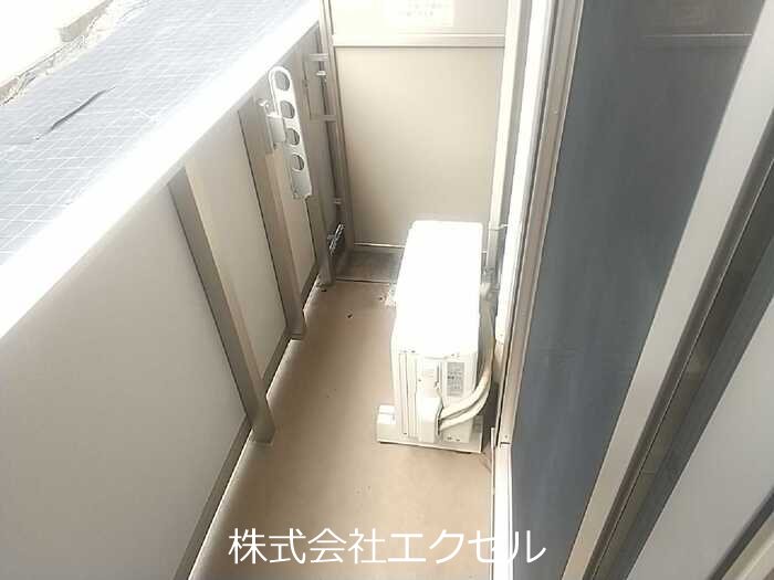 バルコニー　南向きです。